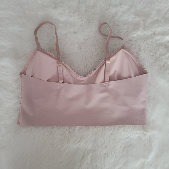 🤎DANSKIN BRAND NEW 2-PACK LASER-CUT LOUNGE BRAS SIZE XL - Picture 3 of 6